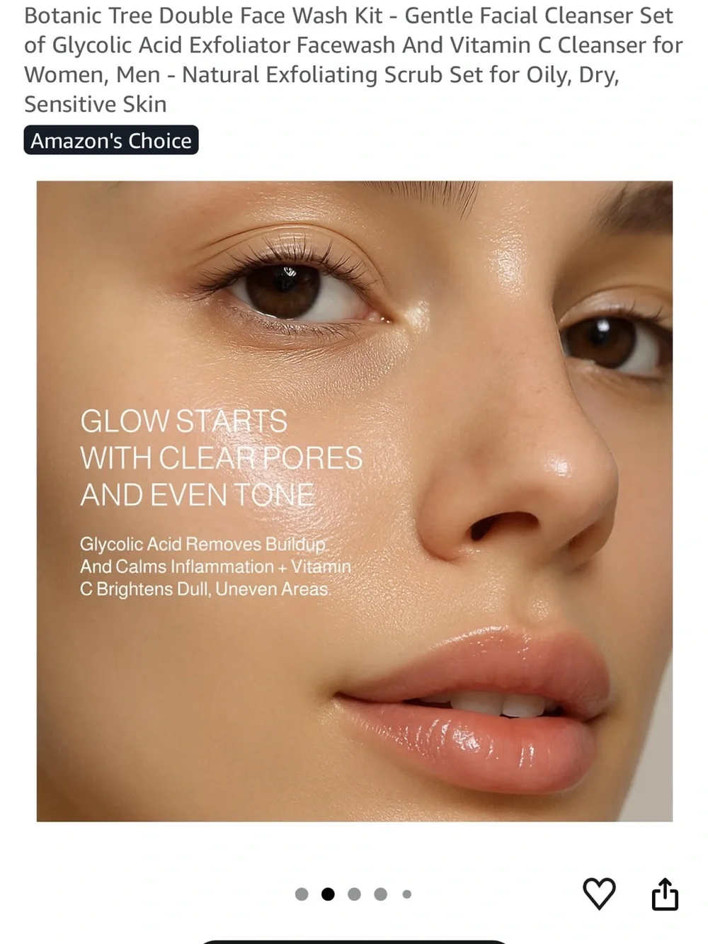 Vitamin C & Glycolic Acid Double Cleanser Set — Orange & Gold